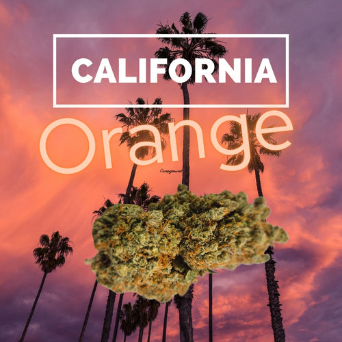 California Orange (super premium) Loose Hemp Flower Tea (>20% CBD) (<0.2% THC)
