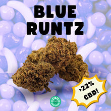 Load image into Gallery viewer, Blue Runtz CBD Flower