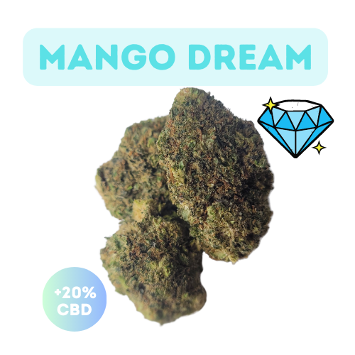 Mango Dream (super premium) Loose Hemp Flower Tea (20% CBD) (<0.2% THC)