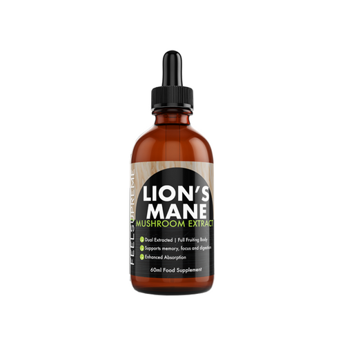 Feel Supreme 1500mg Lion's Mane Mushroom Extract Tincture – 60ml