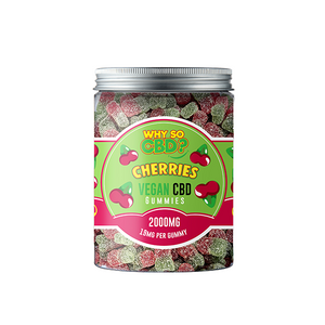 Why So CBD? 2000mg CBD Large Vegan Gummies - 11 Flavours