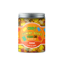 Load image into Gallery viewer, Why So CBD? 2000mg CBD Large Vegan Gummies - 11 Flavours