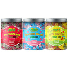 Load image into Gallery viewer, Why So CBD? 2000mg CBD Large Vegan Gummies - 11 Flavours