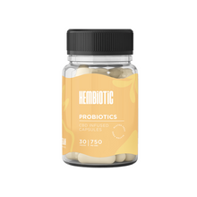 Load image into Gallery viewer, Hembiotic 750mg CBD Capsules - 30 Caps