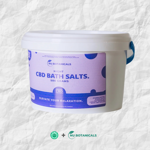 Nu Botanicals Night Time CBD Bath Salts  (500 g)