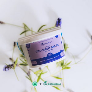 Nu Botanicals Night Time CBD Bath Salts  (500 g)