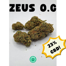 Load image into Gallery viewer, Zeus O.G CBD Flower