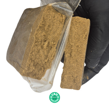 Load image into Gallery viewer, Premium Gorilla Glue CBD Hash slabs with earthy pollen-style finish and over 20 percent CBD
