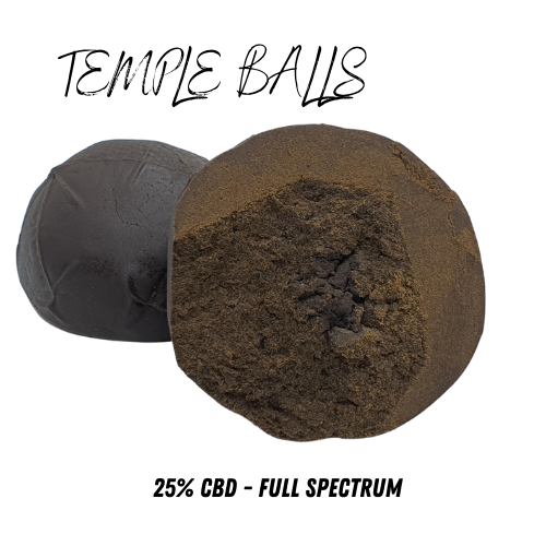 Temple Balls - 25% CBD Hash