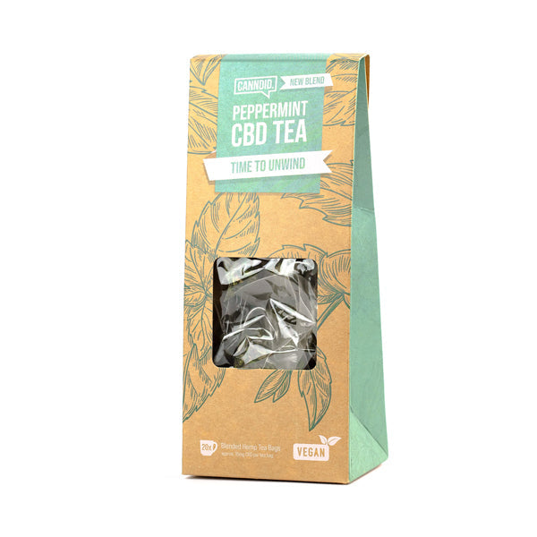 Canndid 200mg CBD Peppermint Tea Bags - 20 Bags