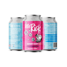 Load image into Gallery viewer, 12 x Little Rick 32mg CBD Sparkling 330ml Raspberry Coconut Drink