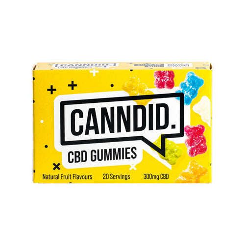 Canndid 300mg CBD Gummies - 20 Pieces (BUY 2 GET 1 FREE)