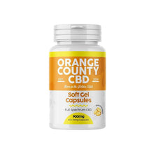 Load image into Gallery viewer, Orange County 900mg Full Spectrum CBD Capsules - 60 Caps