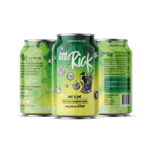 Load image into Gallery viewer, 24 x Little Rick Drink 32mg CBD Sparkling 330ml Mint &amp; Lime (BUY 1 GET 1 FREE)