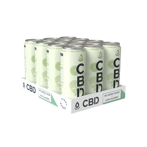 12 x Simplee CBD Elderflower & Lime Lightly Sparkled Drink - 250ml