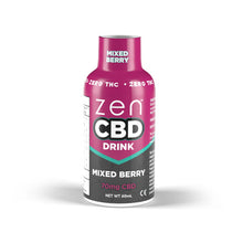 Load image into Gallery viewer, Zen 70mg CBD Drink - Mixed Berry