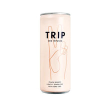 Load image into Gallery viewer, 24 x TRIP 15mg CBD Infused Peach &amp; Ginger Drink 250ml