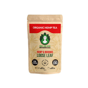 Body and Mind Botanicals 560mg CBD Cannabis Herbal Tea Loose Leaf - Rooibos