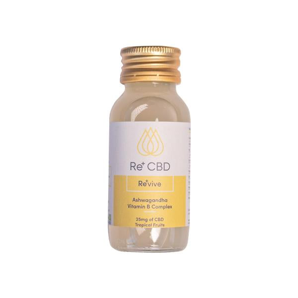 Re+ CBD 25mg CBD Tropical Health Shot 60ml