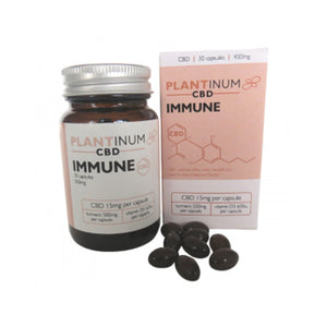 Plantinum CBD 450mg CBD Immune Soft Gel Capsules - 30 Caps
