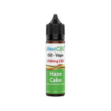 Load image into Gallery viewer, LVWell CBD Iso-Vape 2500mg CBD E-liquid 50ml (50VG/50PG)