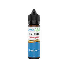 Load image into Gallery viewer, LVWell CBD Iso-Vape 2500mg CBD E-liquid 50ml (50VG/50PG)