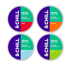 Load image into Gallery viewer, V&amp;YOU &amp;Chill 20mg CBD Pouches