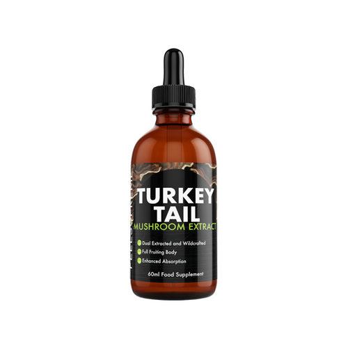 Feel Supreme Turkey Tail Mushroom Liquid Tincture - 60ml