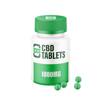 Load image into Gallery viewer, CBD Asylum Tablets 1000mg CBD 100 Tablets (BUY 1 GET 2 FREE)