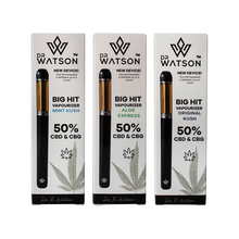 Load image into Gallery viewer, Dr Watson Big Hit 500mg Full Spectrum CBD &amp; CBG Vapourizer Pen