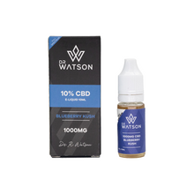 Load image into Gallery viewer, Dr Watson 1000mg Full Spectrum CBD E-liquid 10ml