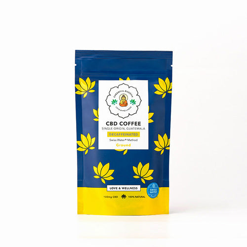 Cheerful Buddha 100mg CBD Infused Decaf Coffee - 100g