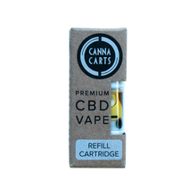 Load image into Gallery viewer, Cannacarts Premium CBD Vape Refill Cartridge
