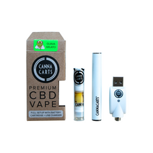 Load image into Gallery viewer, Cannacarts Premium CBD Vape Full Setup