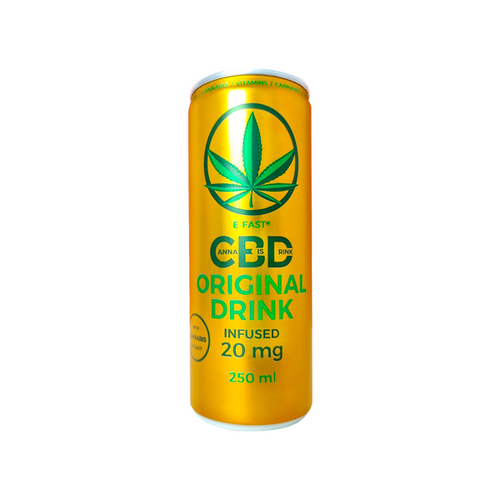 E-Fast 20mg CBD Original Cannabis Drink - 250ml