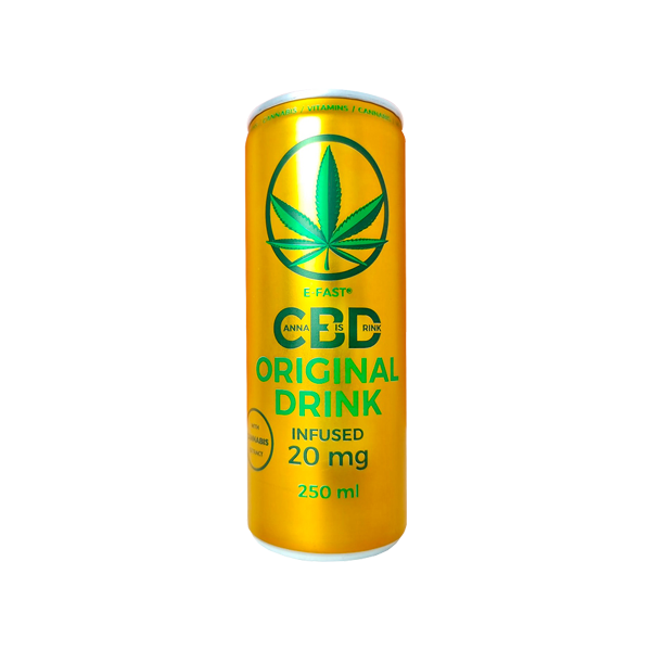 E-Fast 20mg CBD Original Cannabis Drink - 250ml