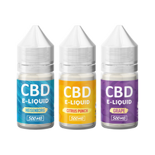 Load image into Gallery viewer, CBD Embrace 500mg CBD E-Liquid - 30ml