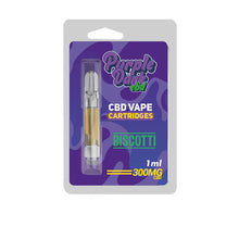 Load image into Gallery viewer, Purple Dabz CBD Vape Cartridges 300 &amp; 600 MG - Biscotti (BUY 1 GET 1 FREE)