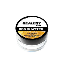 Load image into Gallery viewer, Realest CBD 500mg CBD Shatter (BUY 1 GET 1 FREE)