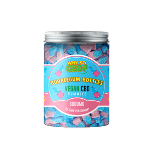 Why So CBD? 6000mg CBD Large Vegan Gummies - 11 Flavours