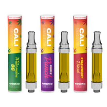 Load image into Gallery viewer, CALI CARTS 500mg CBD Vape Cartridge - Terpene Flavoured