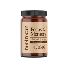 Load image into Gallery viewer, Nootrocan 450mg Full Spectrum CBD Nootropic Capsules - 30 Caps
