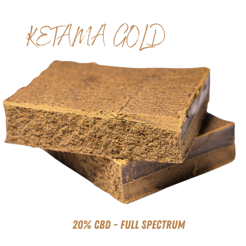 Ketama Gold - 20% CBD Hash