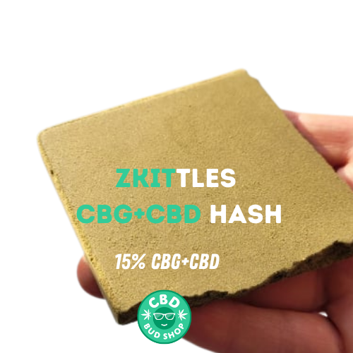 Zkittles - 50/50 CBG+CBD 15% Hemp Hash
