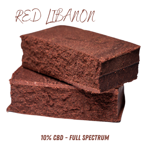 Red Lebanon - 10% CBD Hash