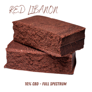Red Lebanon - 10% CBD Hash
